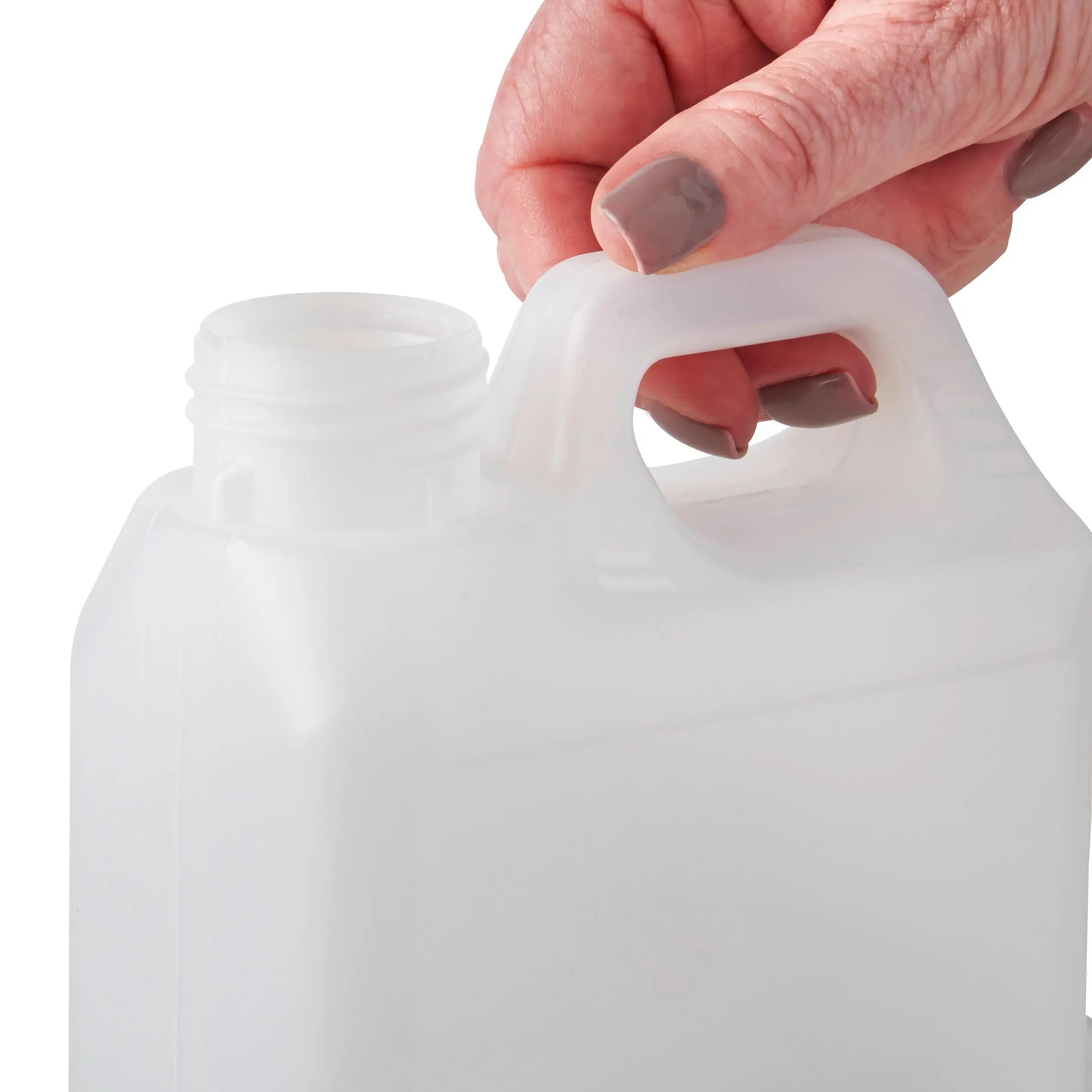 1 Litre Plastic Natural Jerry Can with 38mm Neck 44g - Image 3