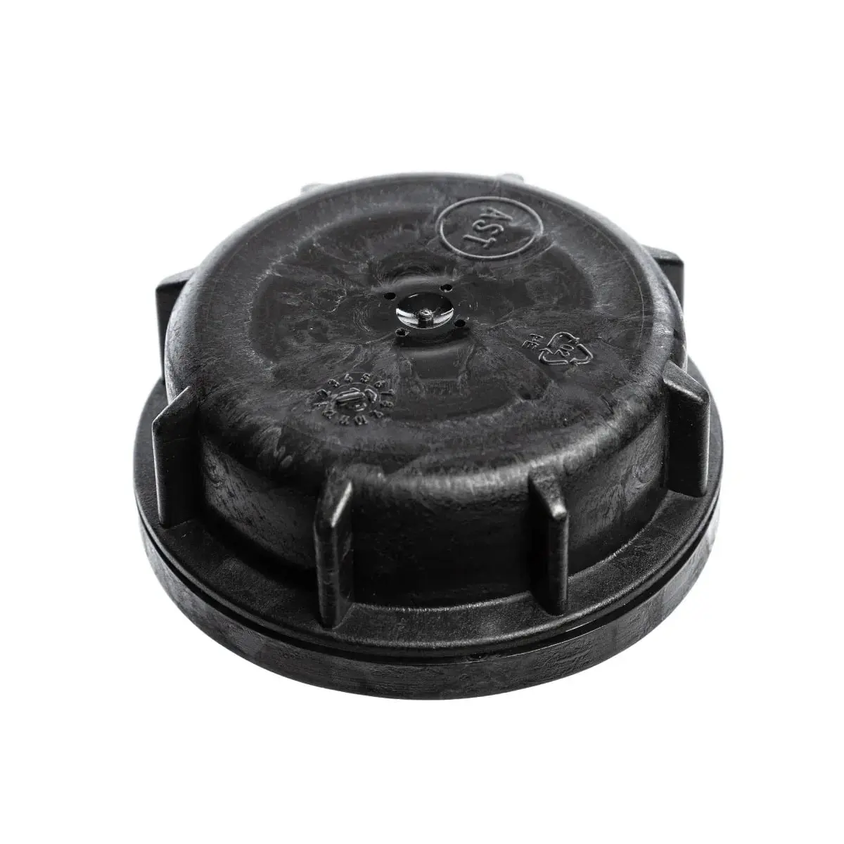 61mm Plastic Black Vented Tamper Evident Cap - Image 3