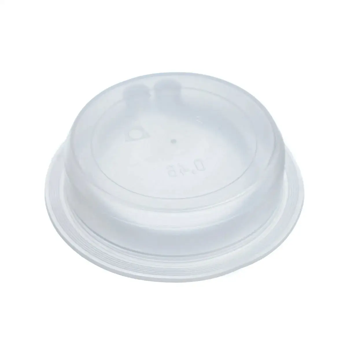 62mm Plastic Clear Plug With Pull Off Ring for Aluminium Bottle Range 6.25L to 32L - Image 3